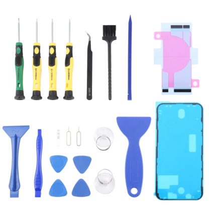 JIAFA JF-8182 21 in 1 Battery Adhesive + LCD Frame Waterproof Adhesive + Repair Tool Set - Image 7