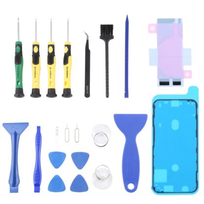 JIAFA JF-8182 21 in 1 Battery Adhesive + LCD Frame Waterproof Adhesive + Repair Tool Set - Image 10