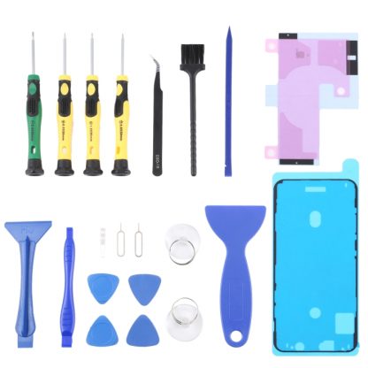 JIAFA JF-8182 21 in 1 Battery Adhesive + LCD Frame Waterproof Adhesive + Repair Tool Set - Image 11