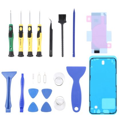 JIAFA JF-8182 21 in 1 Battery Adhesive + LCD Frame Waterproof Adhesive + Repair Tool Set - Image 16