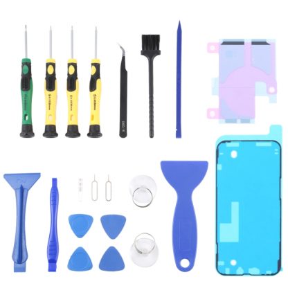 JIAFA JF-8182 21 in 1 Battery Adhesive + LCD Frame Waterproof Adhesive + Repair Tool Set - Image 17