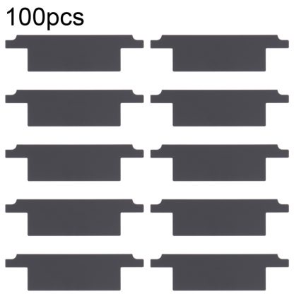 100set Battery Black Adhesive Strip Sticker