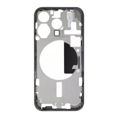 For iPhone 15 Pro Middle Frame Bezel Plate with Side Keys + Card Tray - Image 3