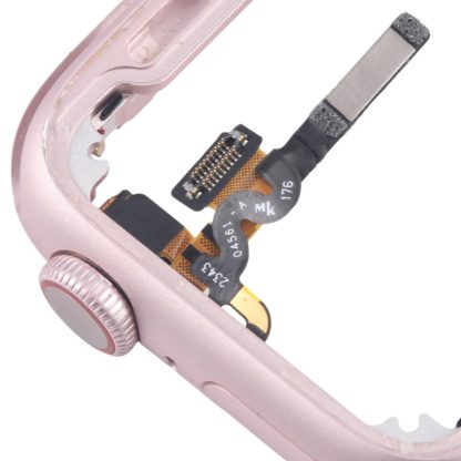 Aluminium Alloy Middle Frame Bezel Plate with Crown Spin Axis Flex Cable - Image 6