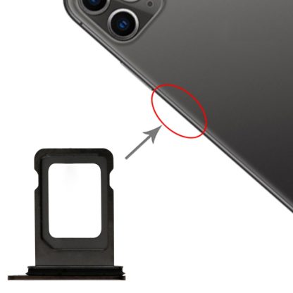 SIM Card Tray for iPhone 11 Pro / 11 Pro Max(Space Gray) - Image 5