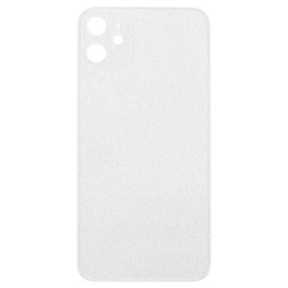 Transparent Frosted Glass Battery Back Cover for iPhone 11 - Image 2