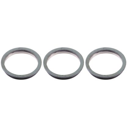 3 PCS Rear Camera Glass Lens Metal Protector Hoop Ring for iPhone 12 Pro - Image 3