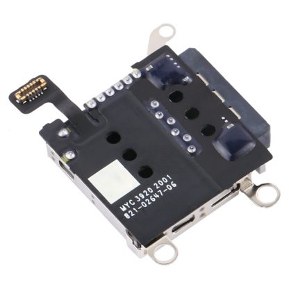 Single SIM Card Holder Socket with Flex Cable for iPhone 12 / 12 Pro - Image 2