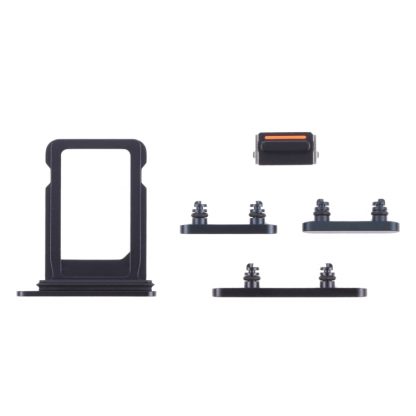 SIM Card Tray + Side Keys for iPhone 13 Mini(Midnight) - Image 5