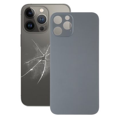 Easy Replacement Big Camera Hole Glass Back Battery Cover for iPhone 13 Pro - Image 7