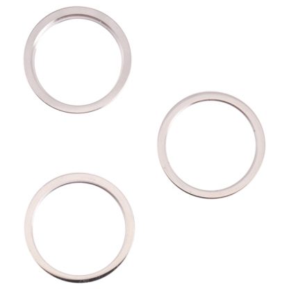 3 PCS Rear Camera Glass Lens Metal Outside Protector Hoop Ring for iPhone 13 Pro Max