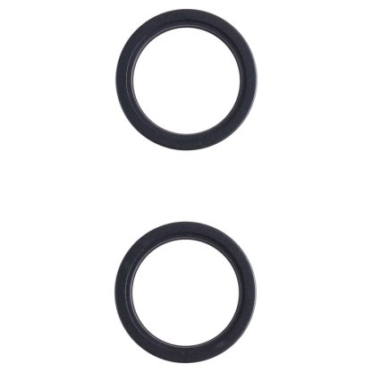 2 PCS Rear Camera Glass Lens Metal Outside Protector Hoop Ring for iPhone 13 mini