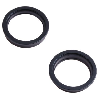 2 PCS Rear Camera Glass Lens Metal Outside Protector Hoop Ring for iPhone 13 mini - Image 2