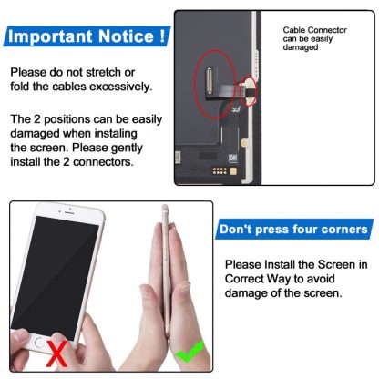 JK incell LCD Screen For iPhone 13 - Image 11