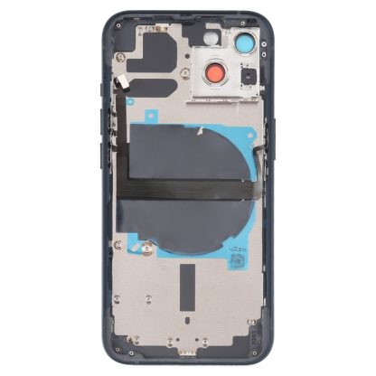 For iPhone 13 Battery Back Cover with Side Keys & Card Tray & Power + Volume Flex Cable & Wireless Charging Module - Image 3