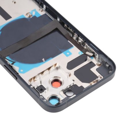 For iPhone 13 Battery Back Cover with Side Keys & Card Tray & Power + Volume Flex Cable & Wireless Charging Module - Image 5