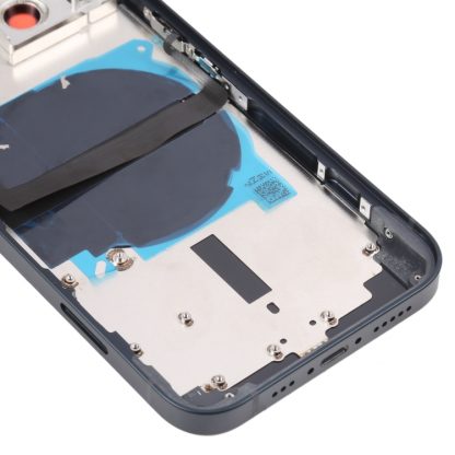 For iPhone 13 Battery Back Cover with Side Keys & Card Tray & Power + Volume Flex Cable & Wireless Charging Module - Image 6