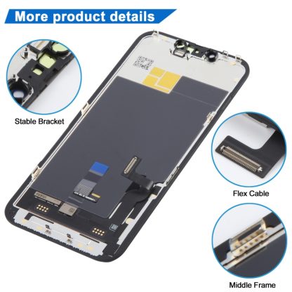 JK Soft OLED LCD Screen For iPhone 14 - Image 3