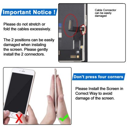 JK Hard OLED LCD Screen For iPhone 13 - Image 12