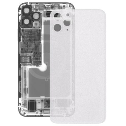 Transparent Frosted Glass Battery Back Cover for iPhone 11 Pro - Image 7