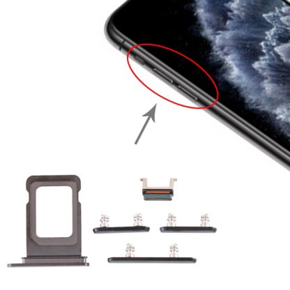 SIM Card Tray + Side Key for iPhone 11 Pro / 11 Pro Max - Image 7