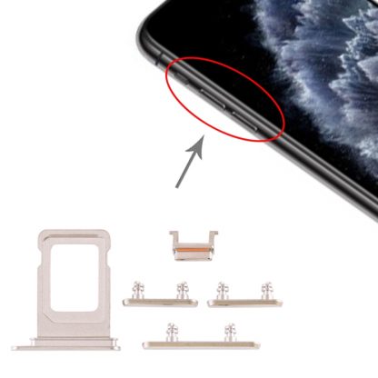 SIM Card Tray + Side Key for iPhone 11 Pro / 11 Pro Max - Image 9
