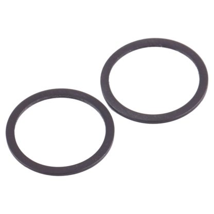 2 PCS Rear Camera Glass Lens Metal Protector Hoop Ring for iPhone 12 Mini - Image 3