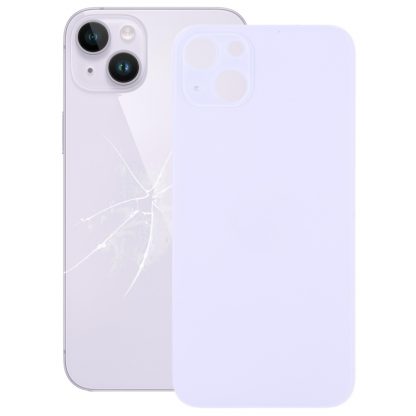 For iPhone 14 Plus Easy Replacement Big Camera Hole Glass Back Battery Cover - Image 8