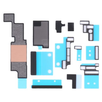 For iPhone 14 10pcs Mainboard Sponge Foam Pads + Heat Sink Graphite Sticker - Image 2