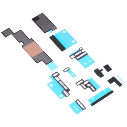 For iPhone 14 10pcs Mainboard Sponge Foam Pads + Heat Sink Graphite Sticker - Image 3