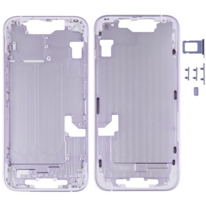 For iPhone 14 Middle Frame with Side Keys - Image 9