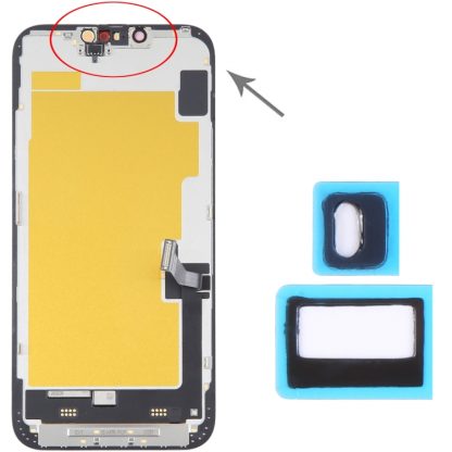 100/Set Front Camera LCD Light Sensor Back Sticker for iPhone 14 / 14 Plus - Image 5