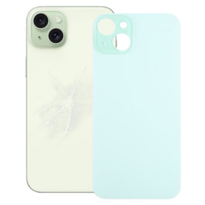 Easy Replacement Big Camera Hole Glass Back Battery Cover for iPhone 15 Plus - Image 9