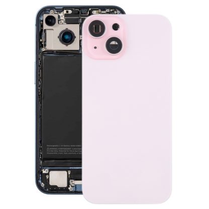 For iPhone 15 Plus Battery Back Cover with Camera Lens Cover + MagSafe Magnet - Image 8