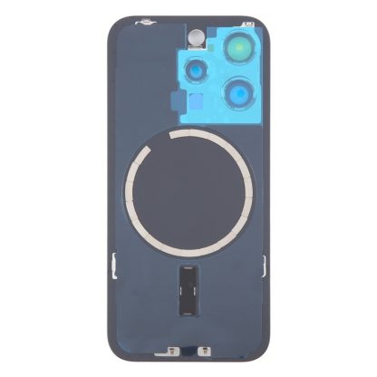 For iPhone 15 Pro Battery Back Cover with Camera Lens Cover + MagSafe Magnet - Image 3