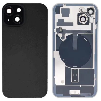 For iPhone 15 Plus Glass Battery Back Cover with Flash Bracket + Wireless Charging Module - Image 6