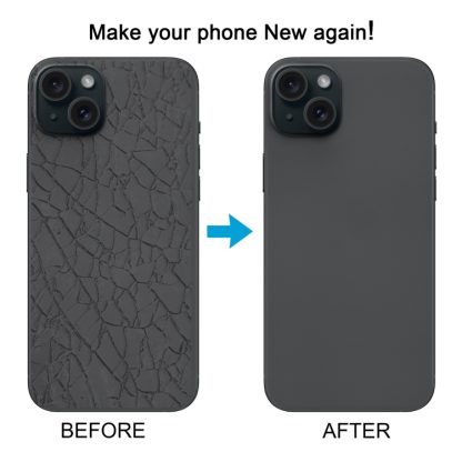 For iPhone 15 Glass Battery Back Cover with Flash Bracket + Wireless Charging Module - Image 11