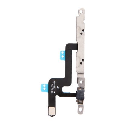 Volume Button & Mute Switch Flex Cable with Brackets for iPhone 6 - Image 3