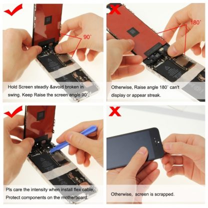 LCD Screen with Frame for iPhone 6s Plus - Image 7