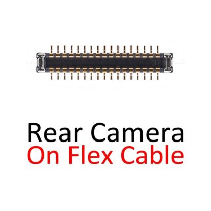 Rear Back Camera FPC Connector On Flex Cable for iPhone 6s / 6s Plus - Image 2