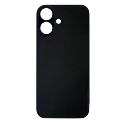 For iPhone 16 Easy Replacement Big Camera Hole Glass Back Battery Cover - Image 2