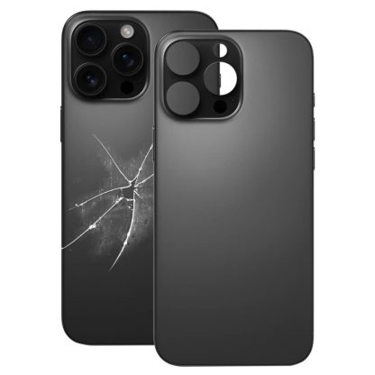 For iPhone 16 Pro Easy Replacement Big Camera Hole Glass Back Battery Cover - Image 3