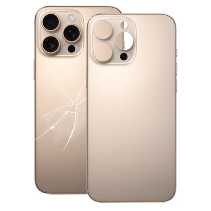 For iPhone 16 Pro Easy Replacement Big Camera Hole Glass Back Battery Cover - Image 4