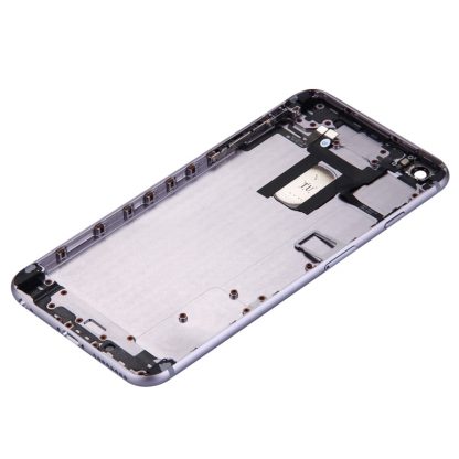 Full Housing Back Cover with Power Button & Volume Button Flex Cable for iPhone 6 Plus - Image 4