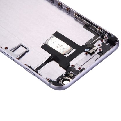 Full Housing Back Cover with Power Button & Volume Button Flex Cable for iPhone 6 Plus - Image 5