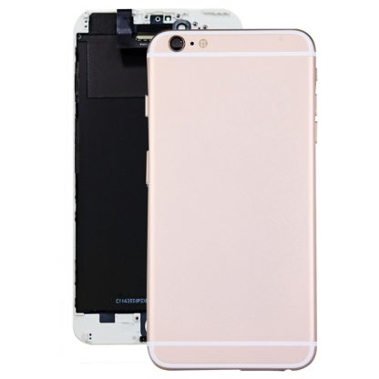 Full Housing Back Cover with Power Button & Volume Button Flex Cable for iPhone 6 Plus - Image 8