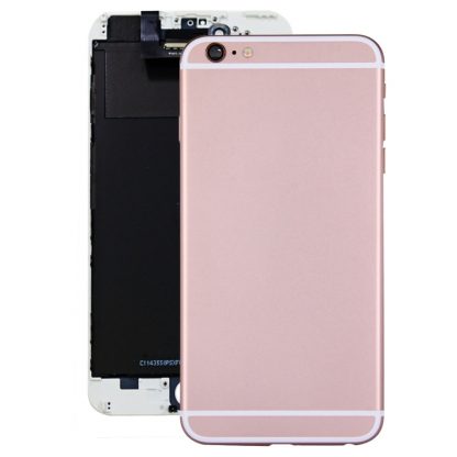 Full Housing Back Cover with Power Button & Volume Button Flex Cable for iPhone 6 Plus - Image 9