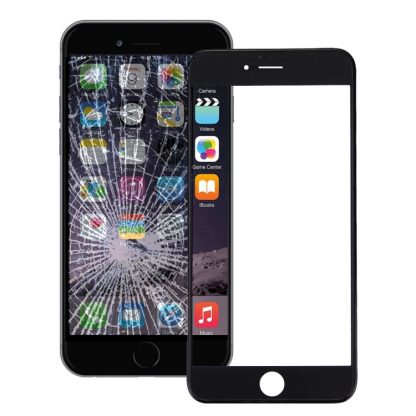 Front Screen Outer Glass Lens with Front LCD Screen Bezel Frame & OCA Optically Clear Adhesive for iPhone 6 Plus - Image 7