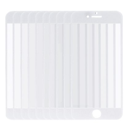 10 PCS for iPhone 6 Plus Front Screen Outer Glass Lens