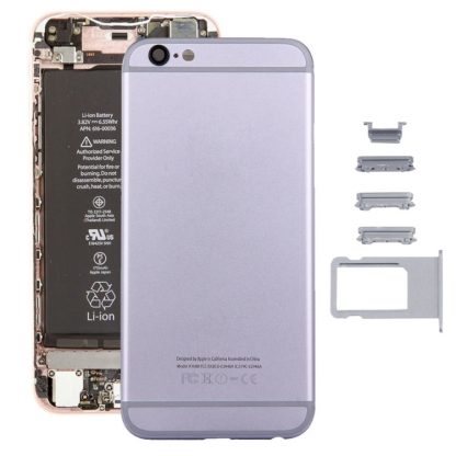 5 in 1 for iPhone 6s (Back Cover + Card Tray + Volume Control Key + Power Button + Mute Switch Vibrator Key) Full Assembly Housing Cover - Image 7
